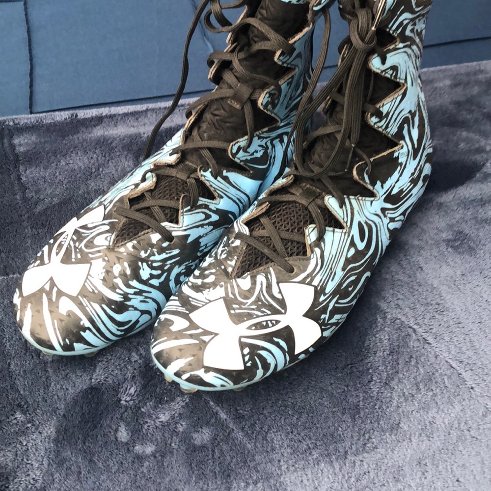 Under Armor Cleats, Without Box - image 1